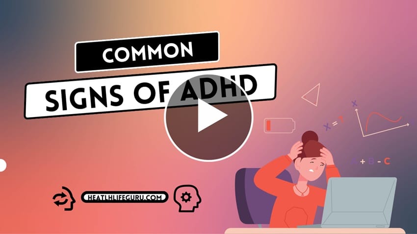 Signs Of ADHD